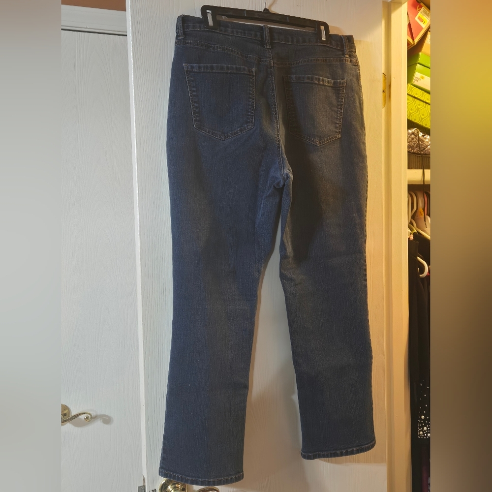 Gloria Vanderbilt Amanda Jeans Size 16 - Picture 2 of 4